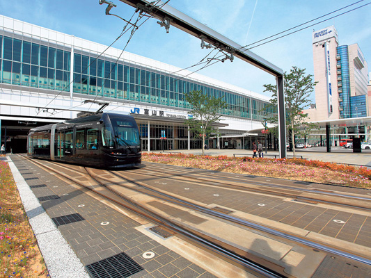 Around Toyama Station